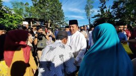 Gubernur Lampung Arinal Djunaidi berkunjung ke Kotaagung Tanggamus dalam rangka Safari Ramadan 1445 H. Foto : Yopie Pankey/berandalappung.com