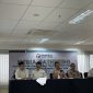 Ketua Bawaslu Lampung dan Anggota Ekspose Hasil Pengawasan. Foto : Wildanhanafi/berandalappung.com