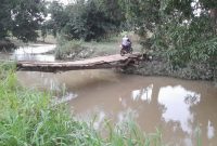 Kondisi jembatan Sindanganom, Foto : Ist