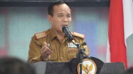Kepala Dinas Komunikasi, Informatika dan Statistika (Diskominfotik) Provinsi Lampung, Achmad Saefullah. Foto : Kalbi Rikardo 