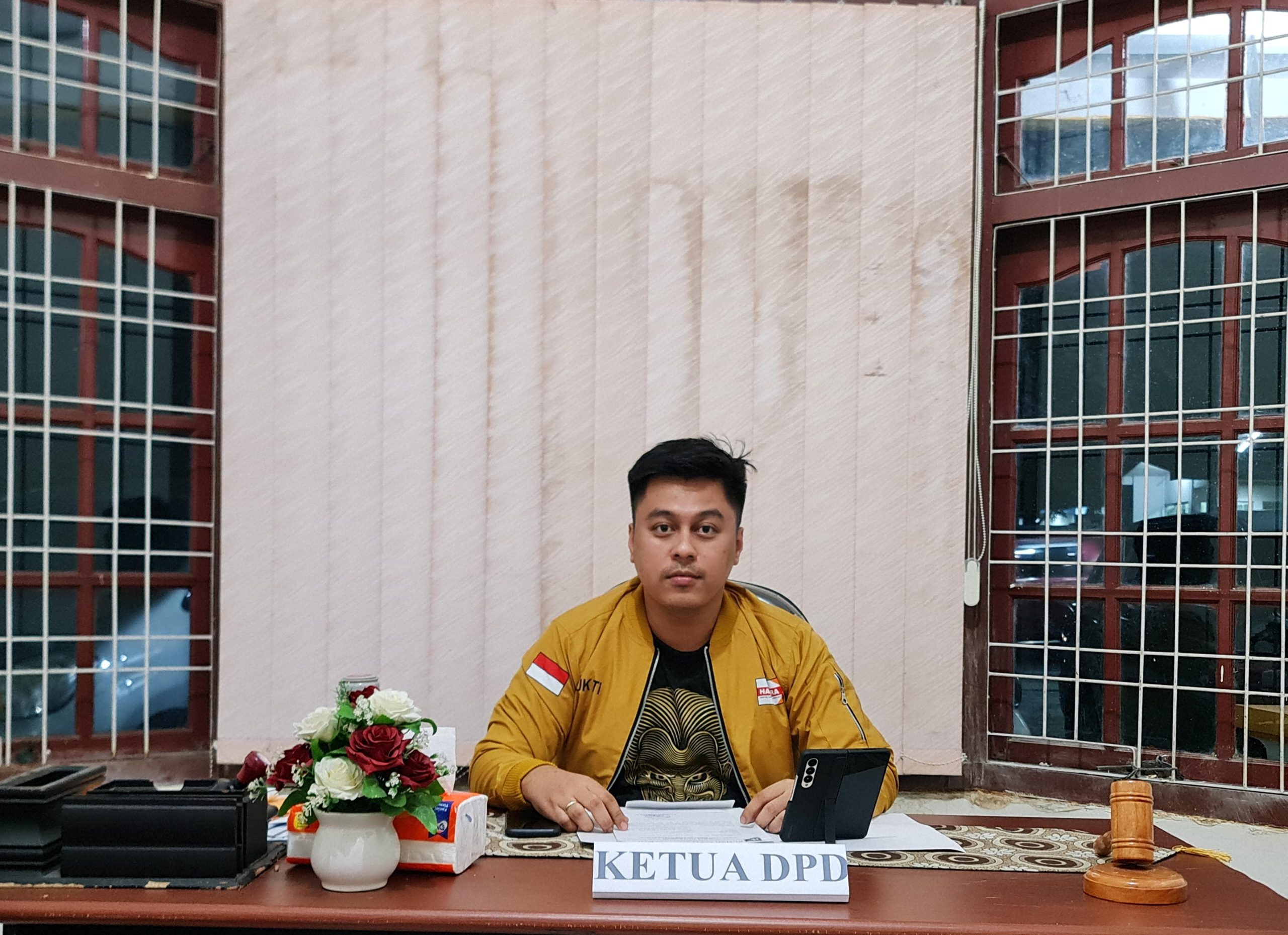 Ketua DPD Partai Hanura Lampung Mukty Shoheh, Foto : Wildanhnafi/berandalappung.com