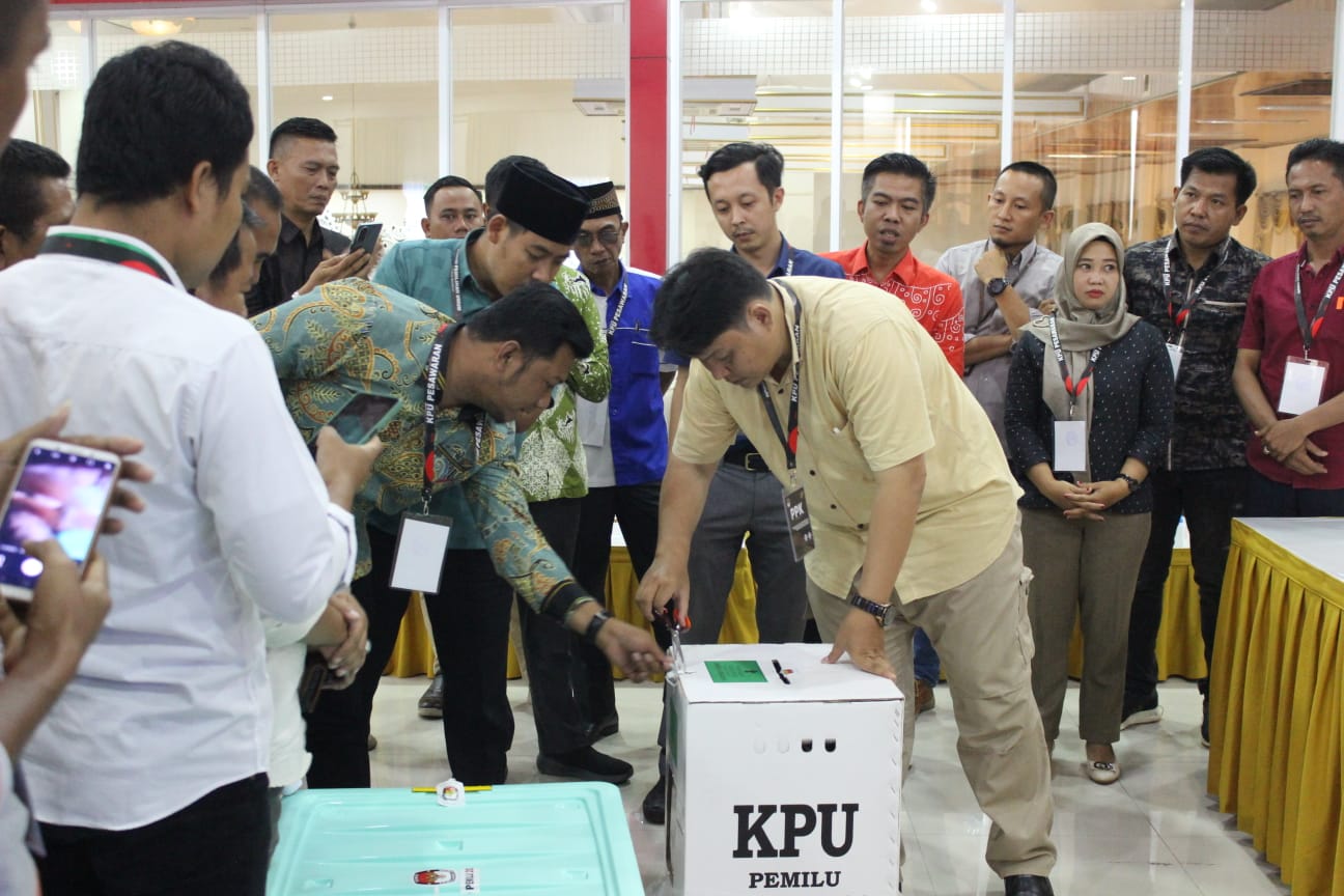 Bawaslu Pesawaran Temukan Dugaan Penggelembungan Suara, Foto : Istimewa