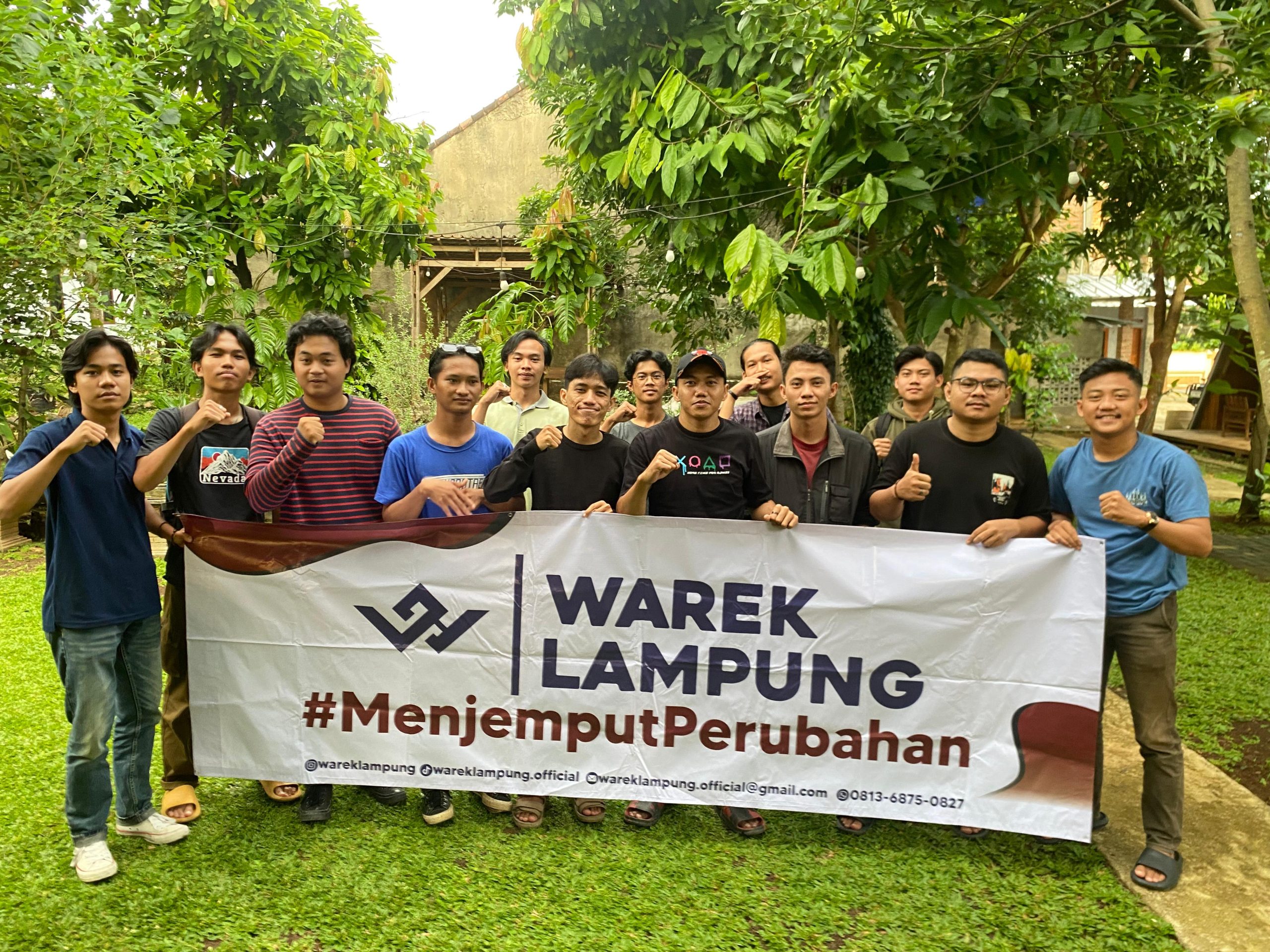 Warek Lampung Deklarasi lagi untuk Pemuda di Tulang Bawang Barat. Foto : Dokument Warek Lampung 