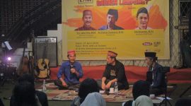 Segenap Budaya Lampung mengadakan Diskusi dengan bertema “Masa Depan Bahasa Lampung. Foto : Ist
