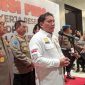 Taufik Basari saat jumpa pers usai kunjungan kerja reses DPR RI Komisi 3 ke Lampung. Foto : (Liputan6.com/ Ardi)