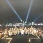 Hanan A. Razak Gelar Konser di Lapangan Merdeka, Kampung Astomulyo, Kecamatan Punggur, Kabupaten Lampung Tengah. Foto : Sahabat Hanan