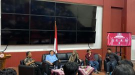 BEM FH Unila Gelar Diskusi dengan tema quo vadis demokrasi dan hukum pasca putusan hasil perselisihan pemilihan presiden oleh mahkamah konstitusi. Foto : Ist