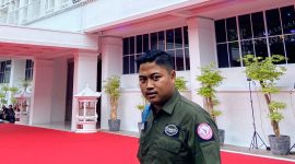 Ghraito Arip H. Founder Studi Demokrasi Mahasiswa/Mahasiswa Fakultas Hukum Unila. Foto : Ist