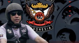 Halal bihalal bersama Motor Antique Club Indonesia (MACI) Lampung. Foto : Dok Pribadi