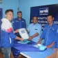 Kiki The Potters Mengambil Formulir Sebagai Bakal Calon Wakil Bupati Lampung Selatan. Foto : Ist