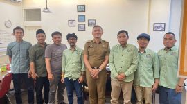 AMSI Lampung bersama Dinas Pendidikan Provinsi Lampung. Dok : AMSI Lampung