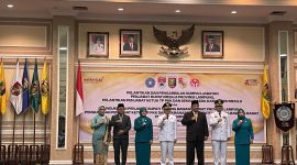 Gubernur Lampung Arinal Djunaidi resmi melantik Kepala Dinas Energi dan Sumber Daya Mineral (ESDM) Lampung Febrizal Levi Sukmana sebagai Penjabat (Pj) Bupati Mesuji, dan memperpanjang SK PJ Bupati Tubaba. Dok : berandalappung.com