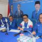 Partai Demokrat sambangi tiga partai politik ambil berkas bakal calon wakil Gubernur Edy Irawan Arief. Foto : berandalappung.com
