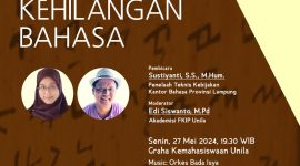 Segenap pelaku budaya di Lampung kembali mengadakan diskusi kebudayaan di gedung Graha Kemahasiswaan Unila dalam acara yang bertajuk “Majelis 27an”. Dok : Majelis 27an
