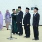 Rektor  Lantik Pejabat Baru FMIPA Unila. Dok : Unila. 