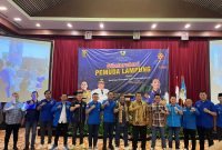 Silaturahmi Pemuda Lampung DPD KNPI Lampung. Dok : berandalappung.com
