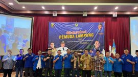 Silaturahmi Pemuda Lampung DPD KNPI Lampung. Dok : berandalappung.com