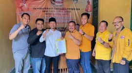 Kantor Partai Hati Nurani Rakyat (Hanura) Kabupaten Tulang Bawang Barat (Tubaba) di Kunjungi utusan Nadirsyah (NDR) adik kandung Umar Ahmad Bupati. Dok : Hanura Tubaba