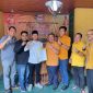 Kantor Partai Hati Nurani Rakyat (Hanura) Kabupaten Tulang Bawang Barat (Tubaba) di Kunjungi utusan Nadirsyah (NDR) adik kandung Umar Ahmad Bupati. Dok : Hanura Tubaba