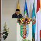 Gubernur Lampung, Arinal Djunaidi saat menghadiri rapat paripurna DPRD Lampung, Rabu (8/5/2024). (Foto:Dok/Pemprov Lampung)