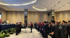 Prosesi pelantikan Panwascam se-kota Bandar Lampung. Dok : berandalappung.com