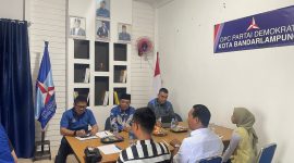 Iqbal Ardiansyah mengikuti Fit And Propertes di DPC Partai Demokrat Bandar Lampung Dok : berandalappung.com