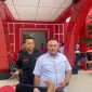 Bupati Lampung Selatan, Nanang Ermanto kembali maju manjadi bakal calon Bupati Seusai melaksanakan uji kelayakan di DPD PDI Perjuangan Lampung. Foto : Wildanhanafi/berandalappung.com