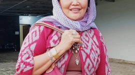 Koordinator Divisi Sumber Daya Manusia, Organisasi dan Diklat Bawaslu Kota Bandar Lampung Juwita. Foto :Wildanhanafi/berandalappung.com