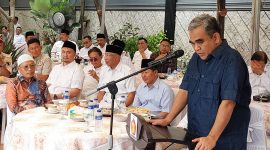 Sekjen DPP Gerindra Ahmad Muzani di DPD Gerindra Lampung. Foto : Ist