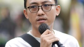 Kordinator Aliansi Mahasiswa Lampung di Jakarta Kurniawan. Dok :berandalappung.com