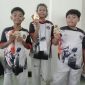 Atlit Taekwondo Macan Sewu Borong Medali Mas. Foto : Ist