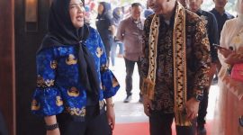 Walikota Bandar Lampung bersama Ketua DPD Gerindra Lampung Rahmat Mirzani Djausal. Foto : Ist