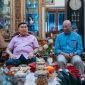 Mantan Gubernur Lampung dia periode Sjachroedin saat menerima kunjungan Ketua Gerindra Lampung Rahmat Mirzani Djausal di kediamanya di Bandar Lampung. Foto : Tangkap Layar Instagram @Mirzano