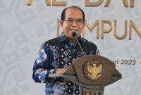 PJ Gubernur Lampung Samsudin di evaluasi oleh Kemendagri. Foto: Ist