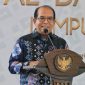 PJ Gubernur Lampung Samsudin di evaluasi oleh Kemendagri. Foto: Ist