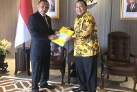 Arinal Djunaidi mendapatkan Rekomendasi dari Golkar untuk maju pilgub Lampung. Foto : Ist