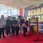 Wali Kota Bandarlampung Eva Dwiana meresmikan Kampung Pengawasan Partisipatif di Lapangan Baruna Ria, Kelurahan Karang Maritim, Kecamatan Panjang, Kota Bandar Lampung, Minggu (7/7/2024). Foto : Wildanhanafi/berandalappung.com