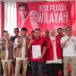Ketua DPD Partai Lampung Rahmat Mirzani Djausal daftar penjaringan calon Gubernur Lampung  di DPW PSI Lampung, Kamis, (18/7/2024). Foto : Wildanhanafi/berandalappung.com