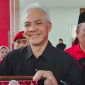Ketua DPP PDI Perjuangan, Ganjar Pranowo mengunjungi DPD PDI Perjuangan Lampung Sabtu, (20/7/2024). Foto : Wildanhanafi/berandalappung.com
