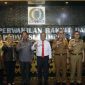 PJ Gubernur Lampung Sekdaprov kunjungan kerja ke DPRD Lampung. Foto : Ist
