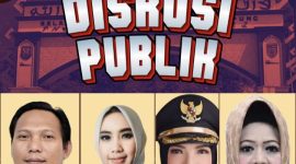 Tangkap Layar Player Diskusi Publim BEM FEB Unila.