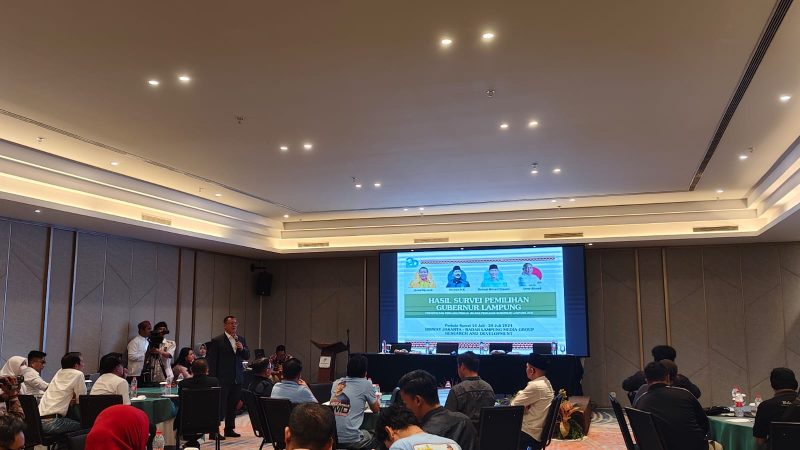 Hasil survei Disway Research and Developmen menunjukkan, bakal calon Gubernur Lampung, Rahmat Mirzani Djausal, memiliki elektabilitas tertinggi. Foto : Wildanhanafi/berandalappung.com