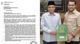 Ririn Kuswantari dan Wiriawan Resmi di usung oleh PPP untuk Pilkada Pringsewu. Foto : Ist