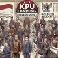 Tim Seleksi (Timsel) mengumumkan daftar 108 Calon Anggota KPU Provinsi Lampung Periode 2024-2029. Ilustrasi AI