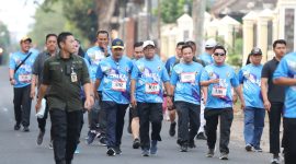 Pemuda Run memeriahkan rangkaian acara Hut KNPI ke-51 di hari kemerdekaan HUT RI Ke-79. Foto : Ist