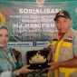 Ketua Fraksi PKB DPRD Provinsi Lampung, di hadapan masyarakat Desa Sanggi, Kecamatan Padang Cermin Pesawaran. Foto : Ist