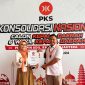 Bakal calon bupati dan wakil bupati Pesawaran Nanda Indira dan Antonius Muhammad Ali kembali menerima surat rekomendasi untuk Pilkada Pesawaran pada 2024 mendatang. Foto : Ist