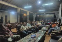 Partai yang tergabung dalam Koalisi Partai Non Parlemen (KPNP) Provinsi Lampung mengadakan Rapat di Sekretariat KPNP yang juga kediaman Ketua KPNP Provinsi Lampung Abdullah Fadri Auli. Foto : Ist
