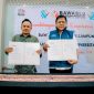 Bawaslu Lampung bersama IKA Unila Teken Mou Cegah Pelanggaran Pemilu di Pilkada 2024. Foto : Bawaslu Lampung 

