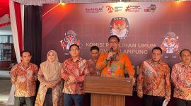 KPU Lampung Buka Pendaftaran Calon Gubernur dan Wakil Gubernur Lampung. Foto : Wildanhanafi/berandalappung.com